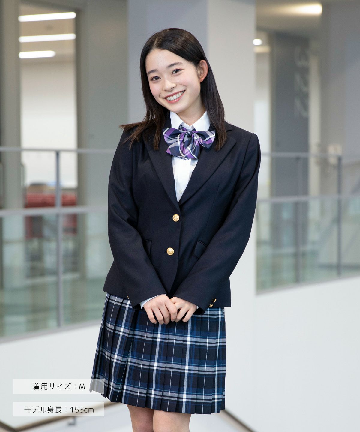 スリムブレザー(ネイビー) ARCJ-2024-01 | 原宿発の制服ブランド 