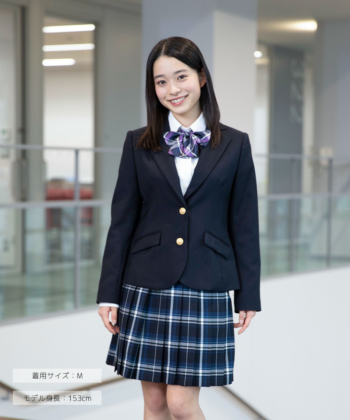 スリムブレザー(ネイビー) ARCJ-2024-01 | 原宿発の制服ブランド 