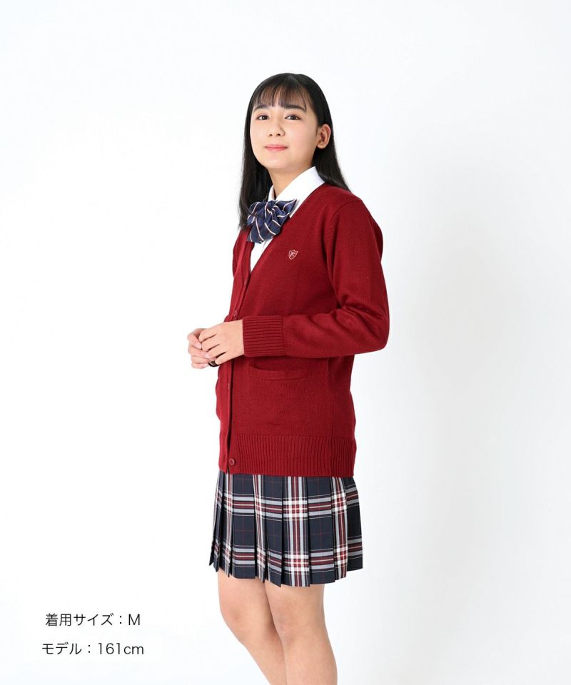 【美品Lサイズ】rough & swell ウール アクリル ニット レッド ウールアクリルカーディガン(ルビーレッド) ARCC-2012-18 | 原宿
