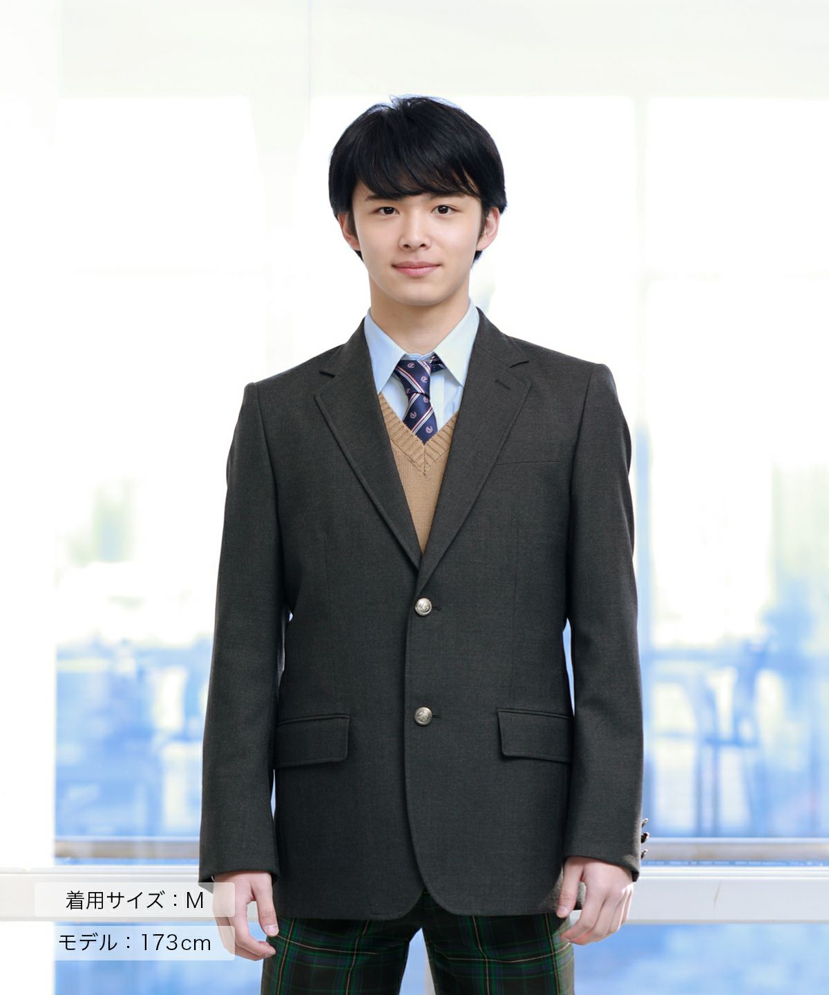 CONOMI レギュラーブレザー 学生 グレー