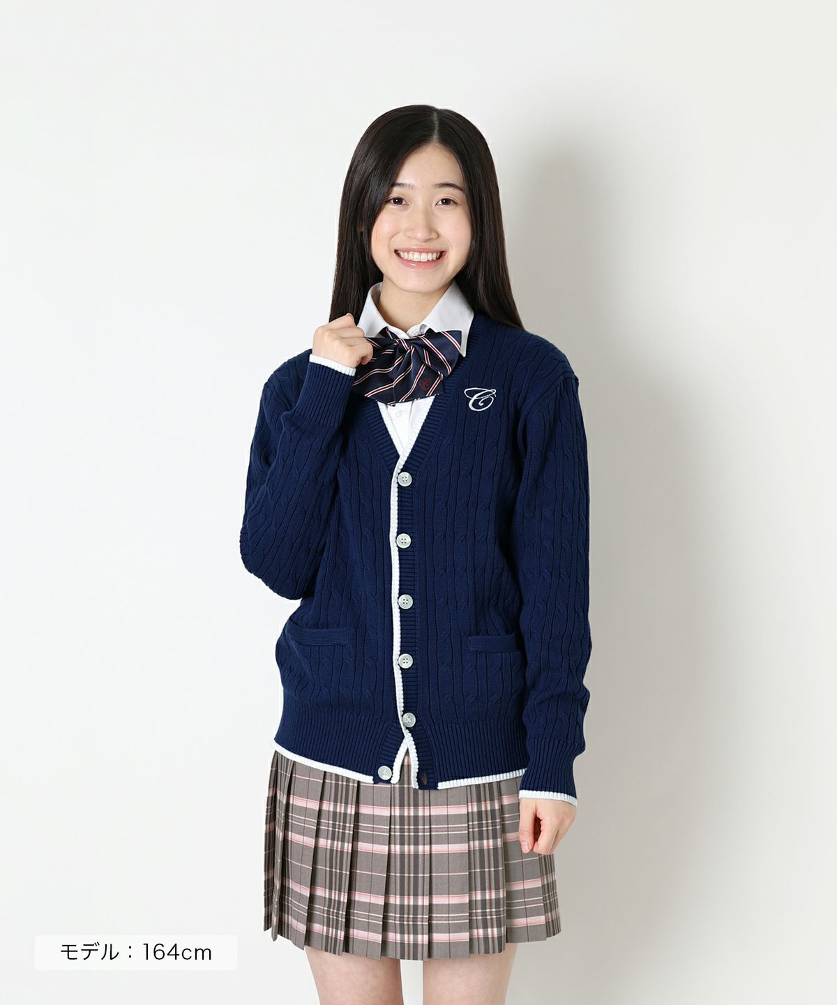 ピンク×グレー ARCS-1070 | 原宿発の制服ブランド CONOMi公式通販