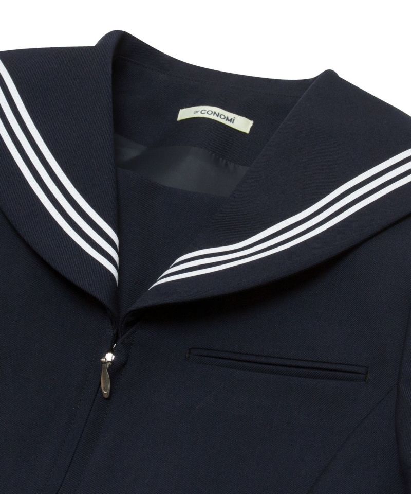冬セーラー長袖(ネイビー)ARCSL-1014-01 | 原宿発の制服ブランド