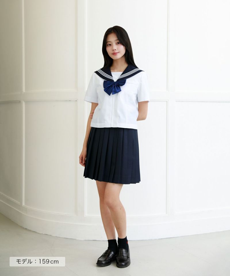 No.826 Prince サークル柄のエレガントスコート☆NAVY☆LL☆ an/アン】セーラーカラー/ 襟付き/ セットアップ/ ノースリーブ