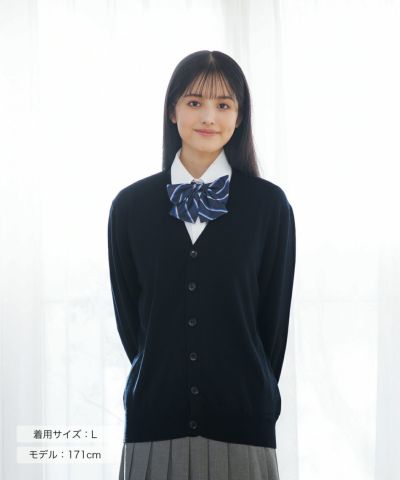 無地コットンセーター(ネイビー) ARCPSW-1011-01 | 原宿発の制服 ...