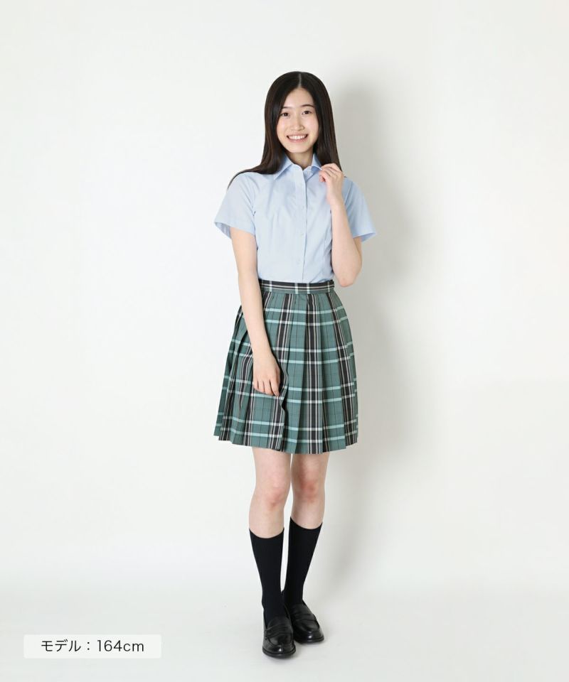 サマースカート】アクアブルー×ホワイト ARCS-2021 | 原宿発の制服