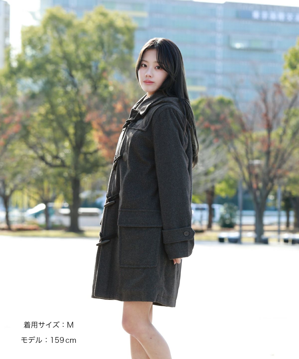 返品不可】 ダッフルコート(グレー) ARCPDC-1012-03 | 原宿発の制服 