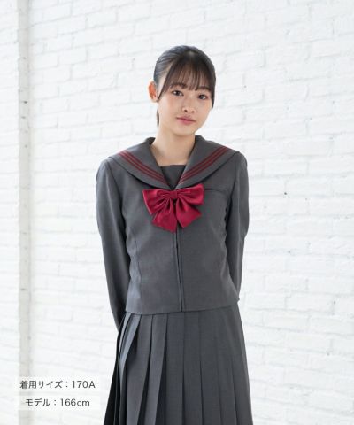 冬セーラー長袖(ミディアムグレー)ARCSL-1019-03 | 原宿発の制服ブランド CONOMi公式通販