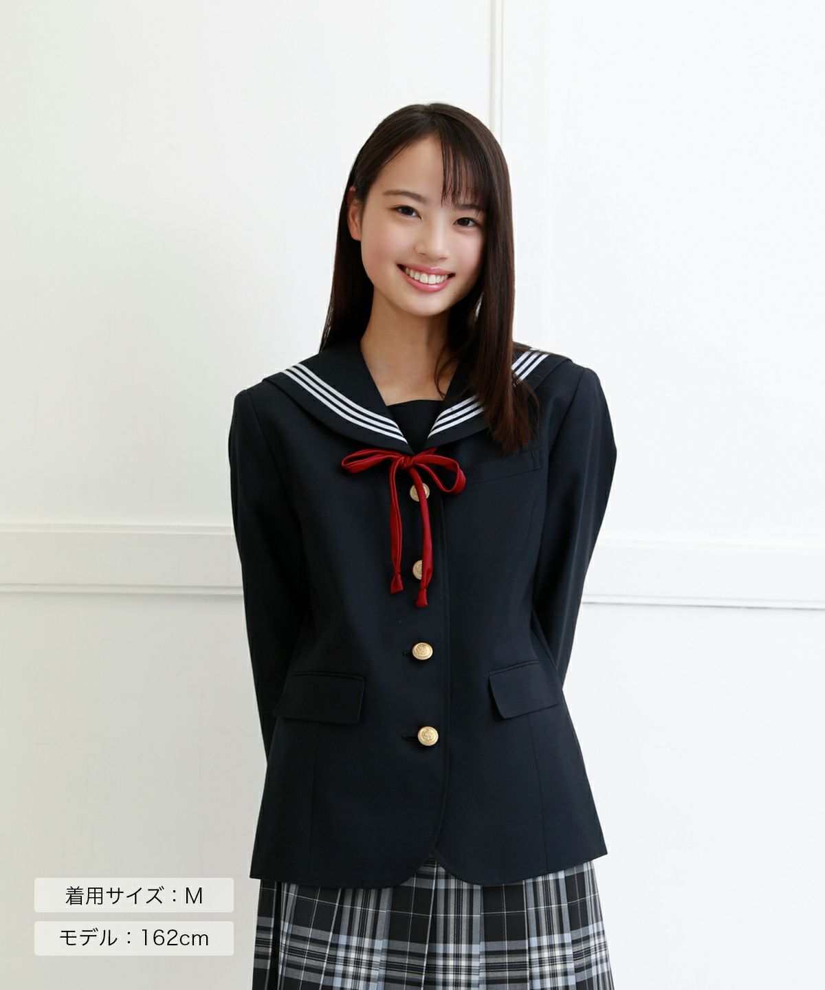 セーラーブレザー(ネイビー) ARCSL-1027C-01 | 原宿発の制服ブランド 