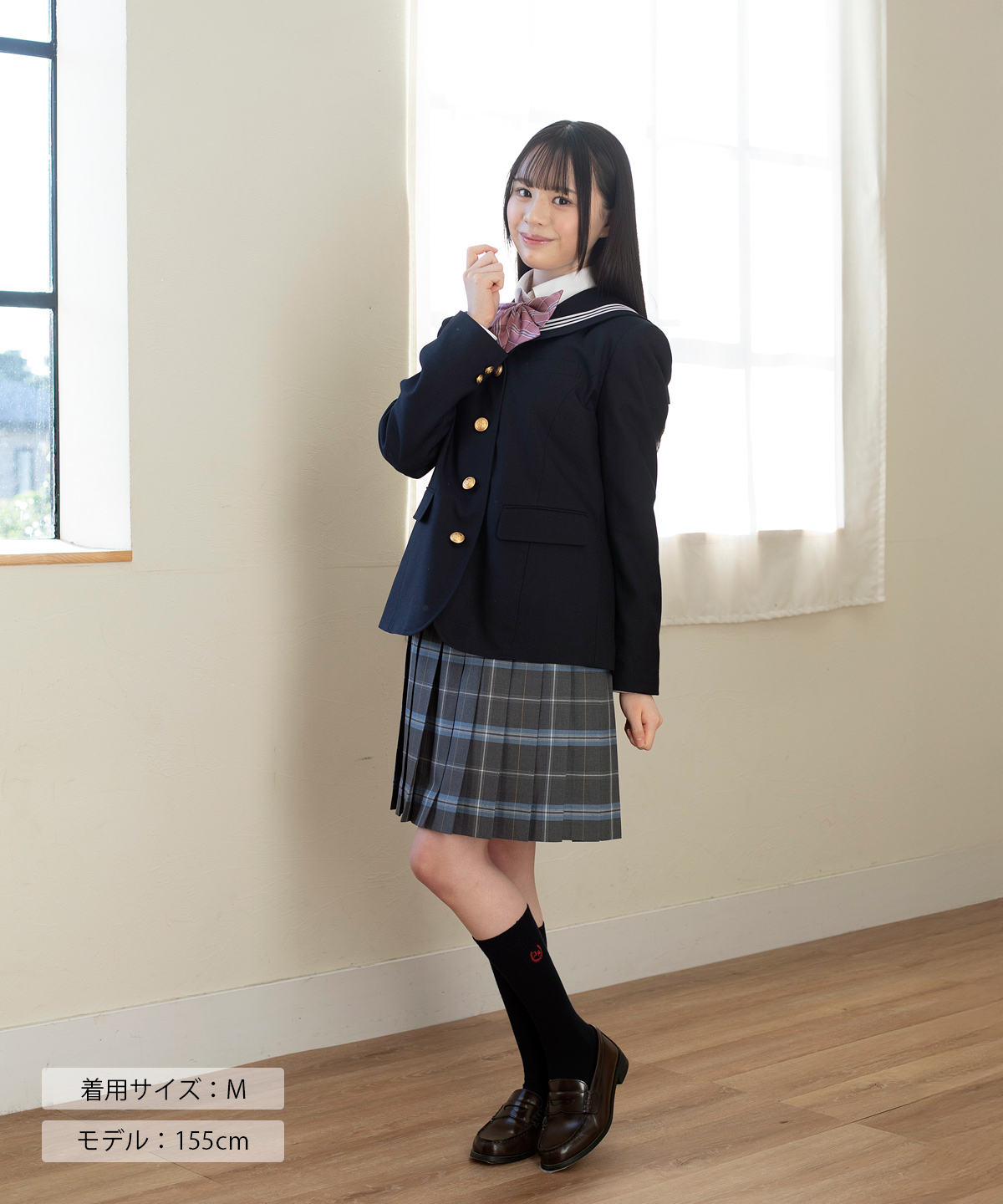 セーラーブレザー(ネイビー) ARCSL-1027C-01 | 原宿発の制服ブランド 
