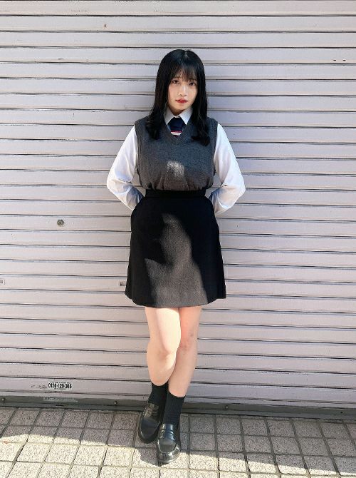 セミタイトスカート（ブラック） ARCS-3015-11 | 原宿発の制服