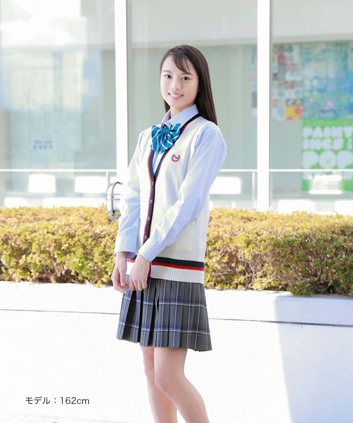 グレー×スカイブルー ARCS-1085 | 原宿発の制服ブランド CONOMi公式通販
