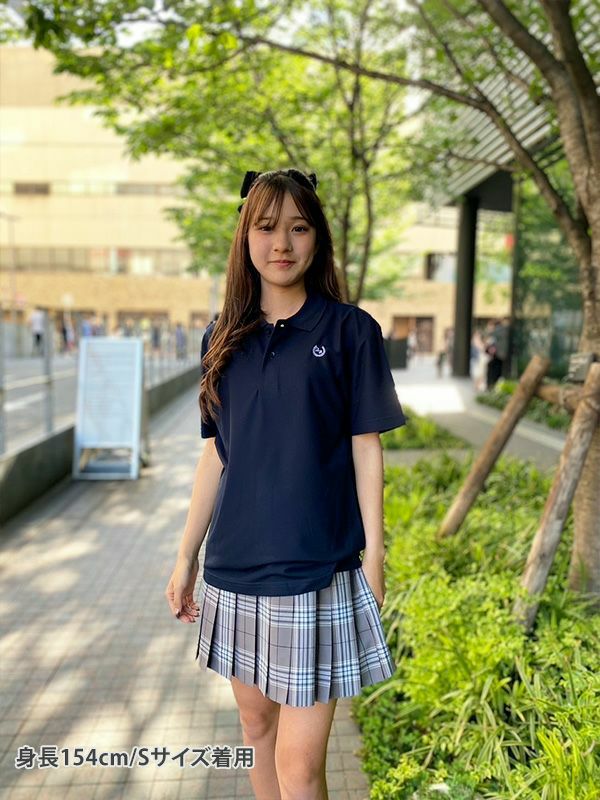 ガールスカウト　制服　150センチ　ブラウス　ポロシャツ　スカート　3点セット 男女兼用サイズ オリジナルポロシャツ ARCPO-1017 | 原宿発の